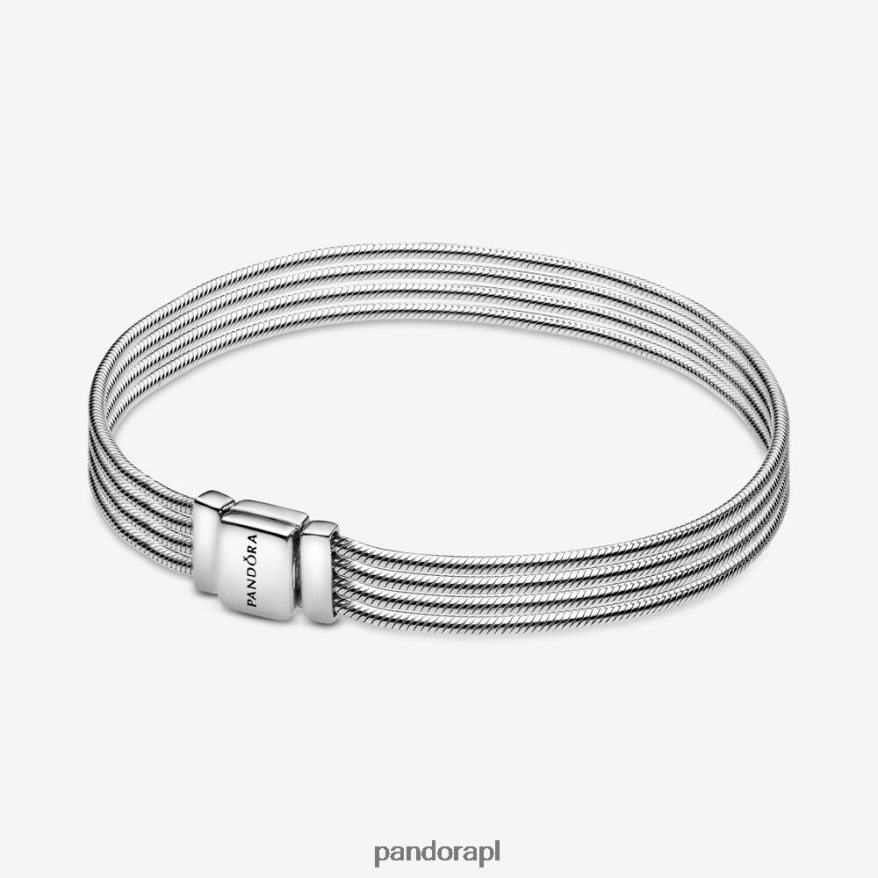 srebro Akcesoria Pandora Reflexions bransoletka z łańcuszkiem typu wąż DFDN393