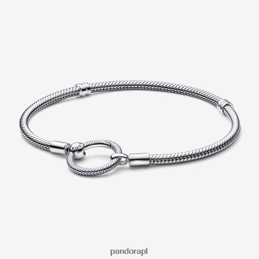 srebro Akcesoria Pandora momenty zamknięcia bransoletka z łańcuszkiem wężowym DFDN411