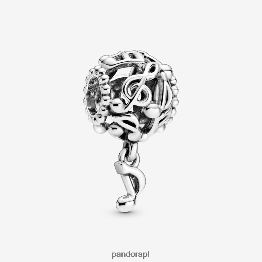 srebro Akcesoria Pandora ażurowy urok nut DFDN114