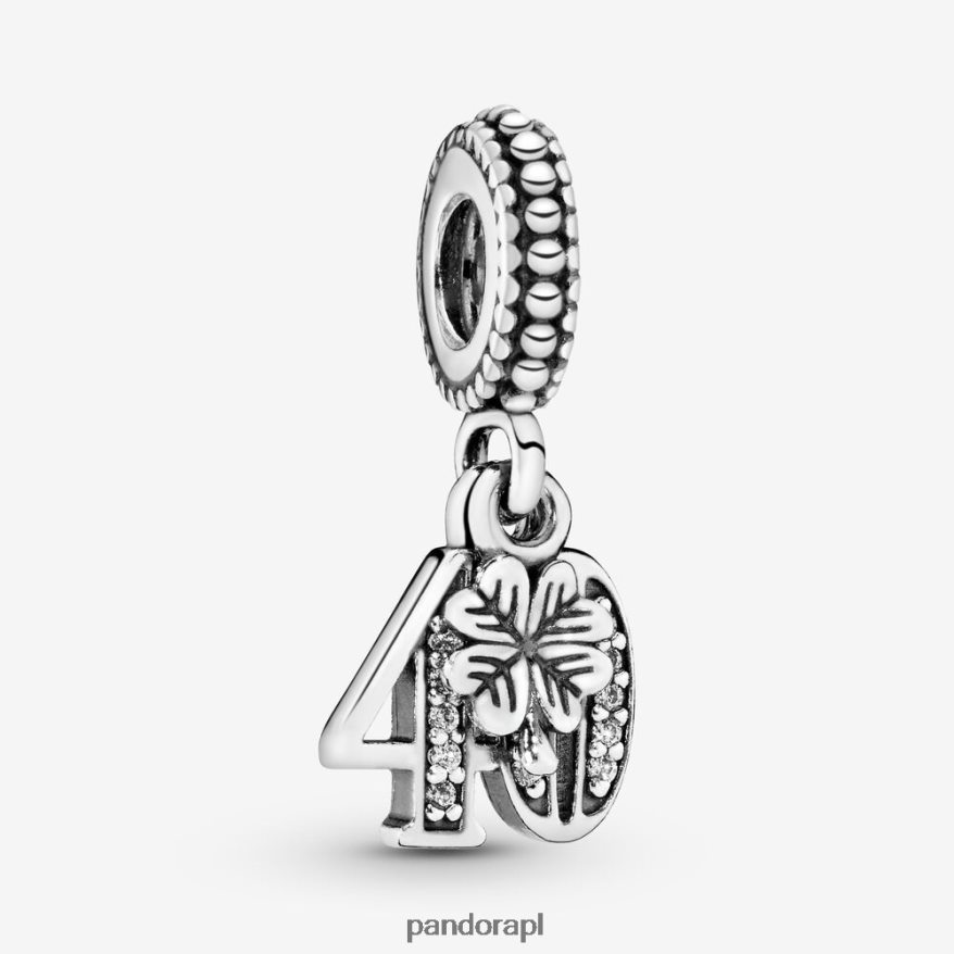 srebro Akcesoria Pandora Zawieszka z okazji 40. rocznicy DFDN126