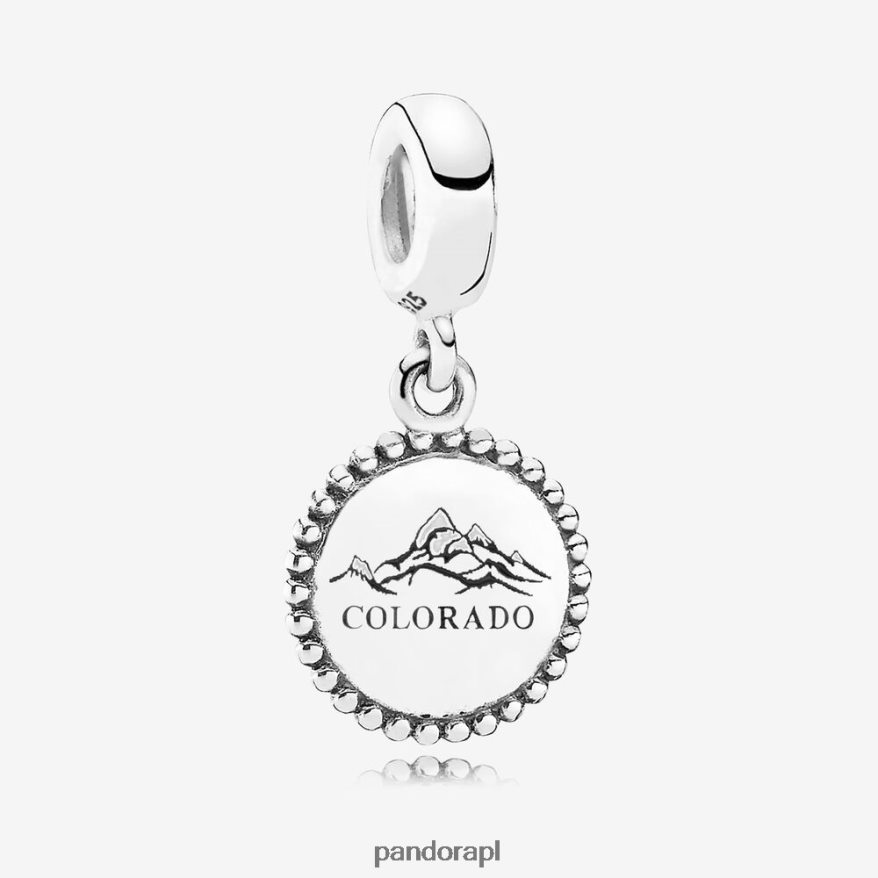 srebro Akcesoria Pandora zawieszka w kształcie czapki śnieżnej w Kolorado DFDN195