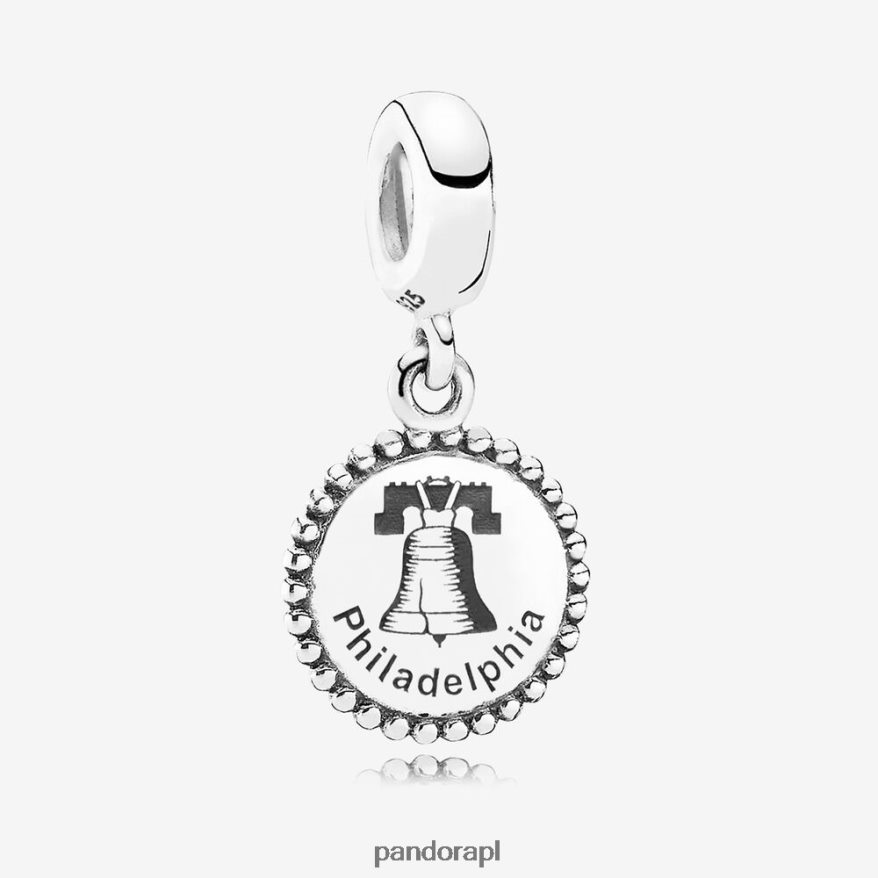 srebro Akcesoria Pandora zawieszka z Filadelfii DFDN272