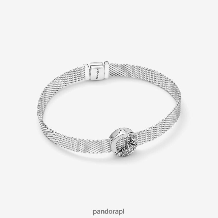 srebro Akcesoria Pandora zestaw upominkowy w postaci błyszczących sopli Reflexions DFDN431