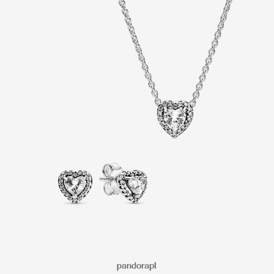standardowy kolor Akcesoria Pandora zestaw od serca do serca DFDN751